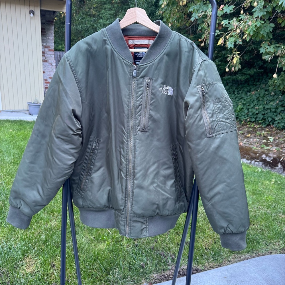 The North Face Men's Olive Bomber Jacket